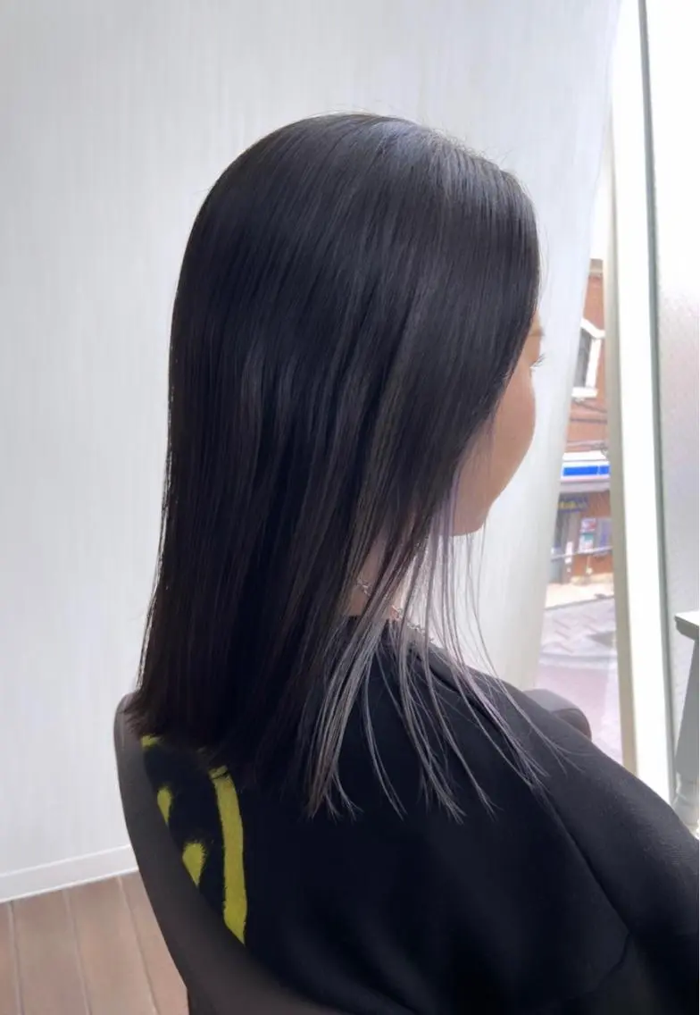 《話題のファイバープレックス》ホイルデザインカラー+cut+カラー+PALABOトリートメントの写真
