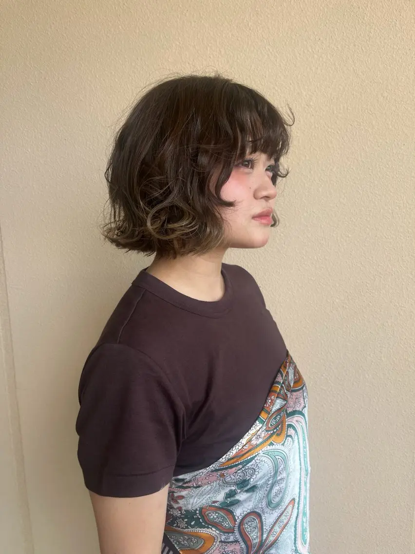 ショート カラー ヘアカラー loty _nanamiのヘアスタイル