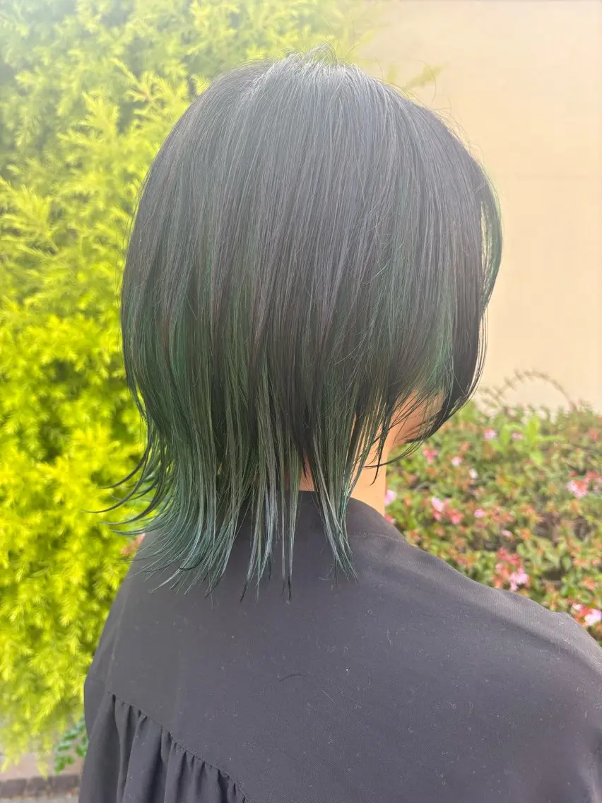 ミディアム カット ヘアカラー トリートメント sagedoue MIZUKI✂️のヘアスタイル