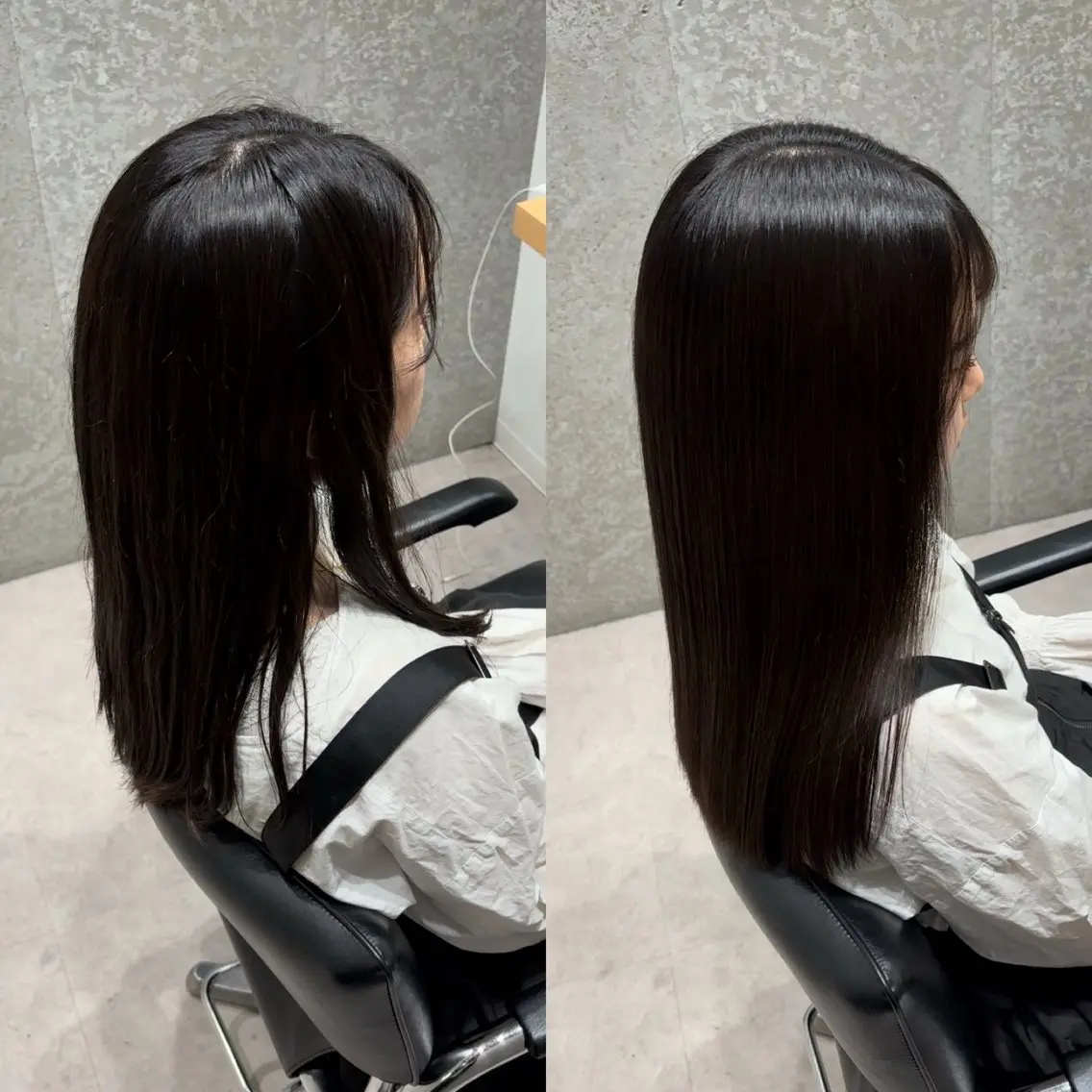 セミロング 髪質改善 トリートメント 髪質改善ヘアケア 艶髪特化/上田のヘアスタイル