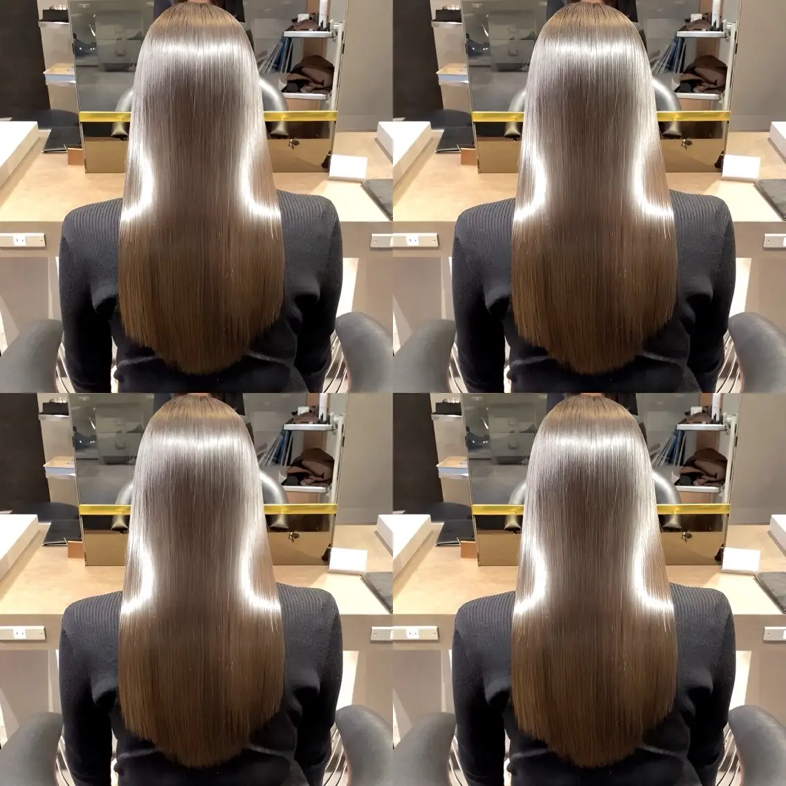 セミロング カット 縮毛矯正 トリートメント 【溝の口の艶髪の神様 】EARTHのヘアスタイル
