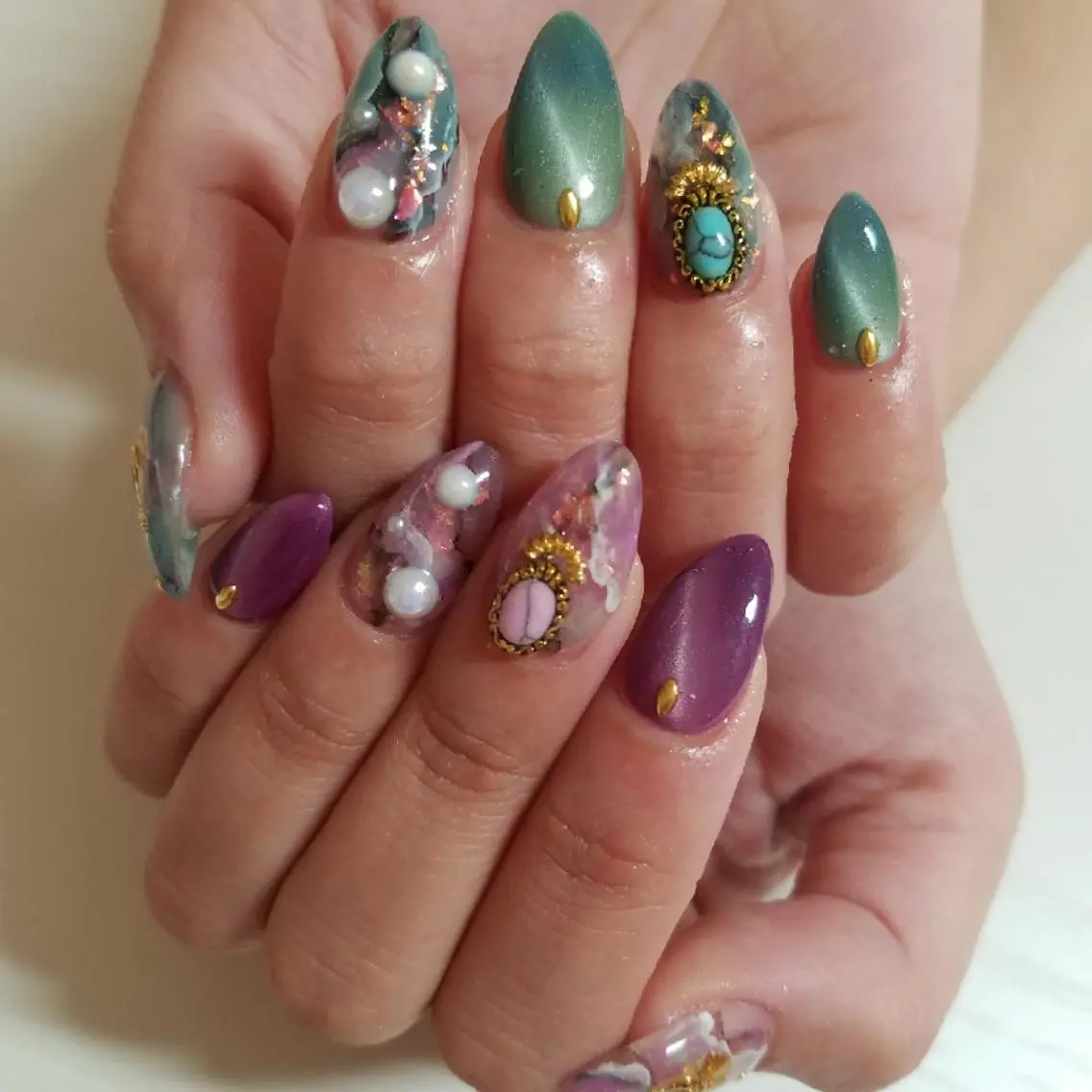 ショート ネイル ･:*+.✳︎˚✧₊ MAKI NAILのネイルデザイン