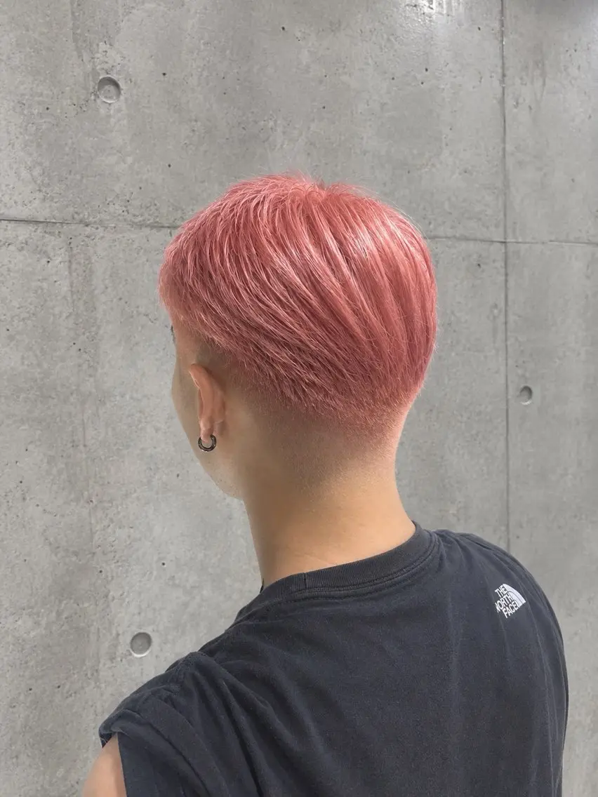 ショート ヘアカラー 推し活カラー/ アレンジ🩵ayaのヘアスタイル