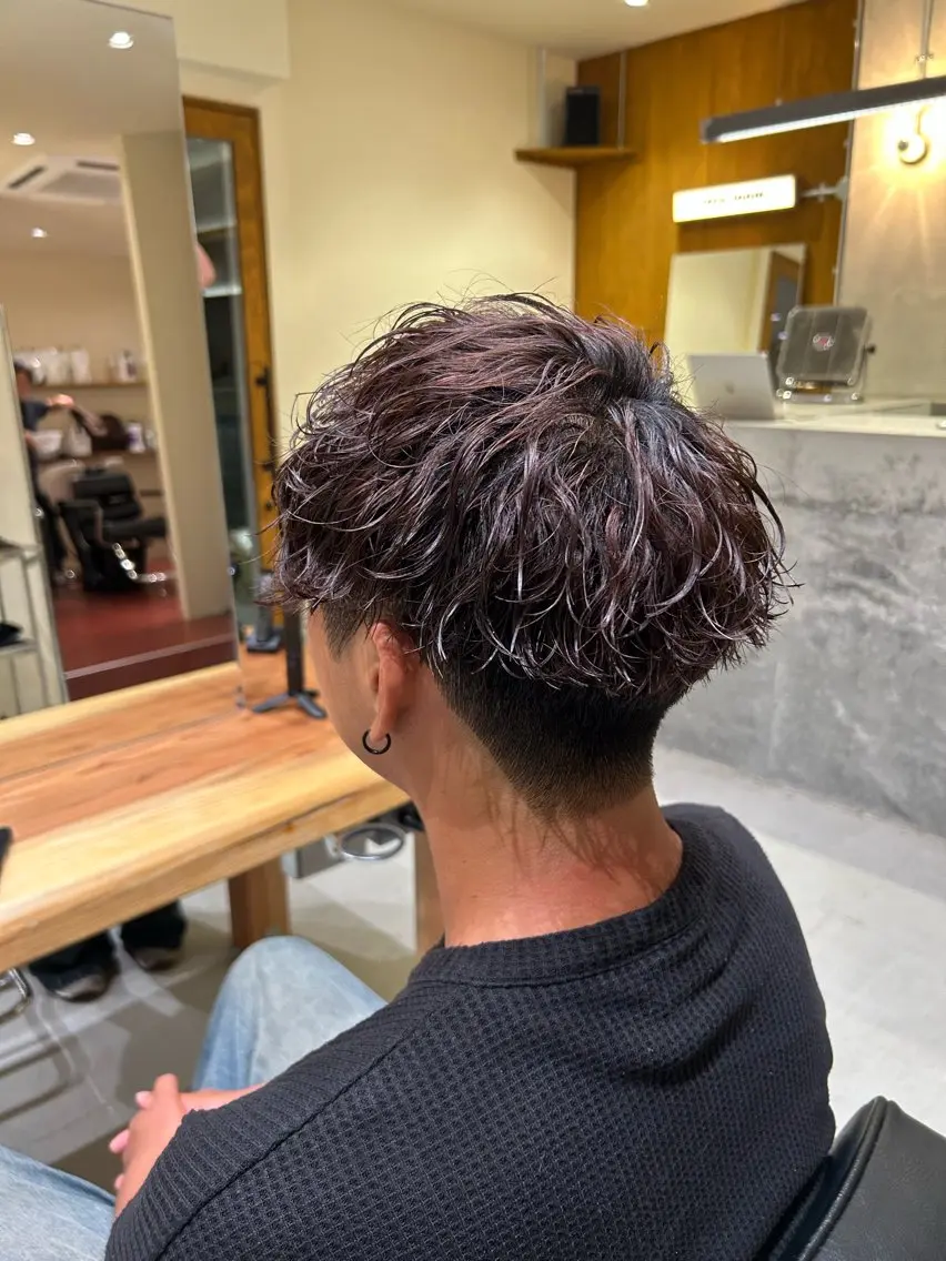 ミディアム パーマ ミディアムパーマ パーマ 長尾 晴琉のヘアスタイル