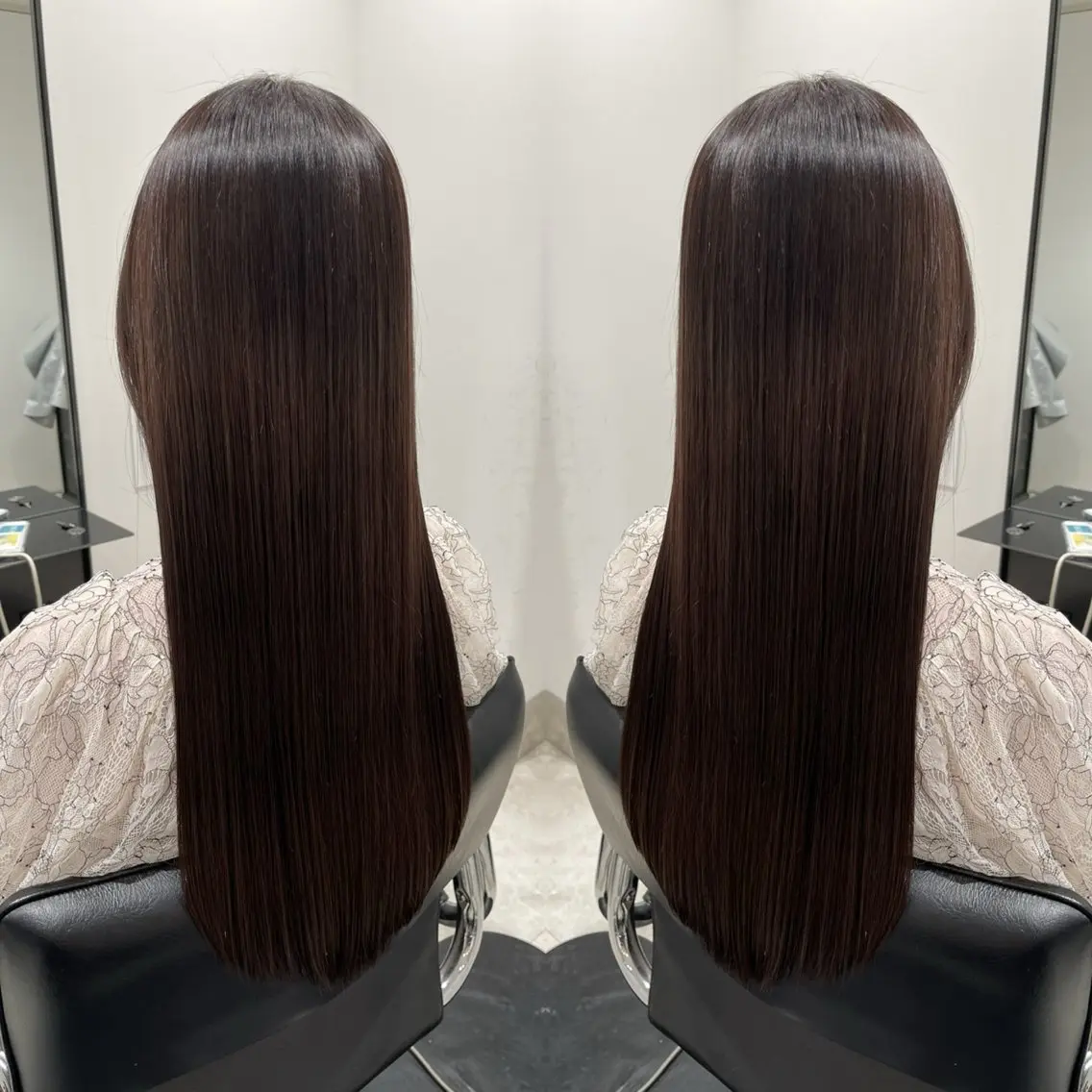 ロング 縮毛矯正 ヘアカラー 縮毛矯正 トリートメント ヘアセット ✅髪質改善/縮毛矯正 /ヤマモト トキオ✅のヘアスタイル