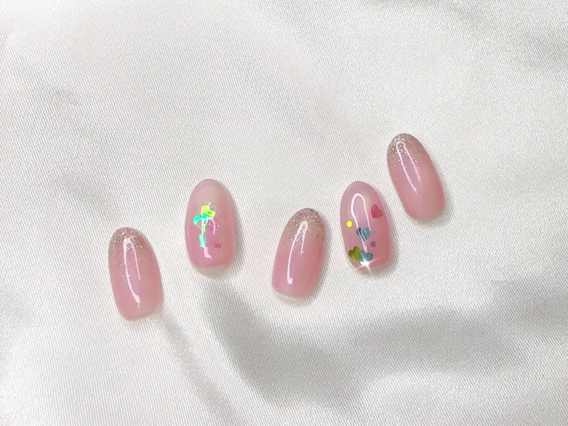 ネイル Cherie PINKのネイルデザイン