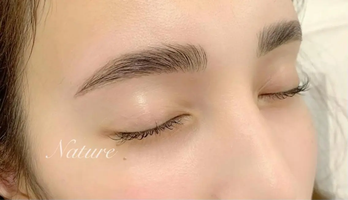 アイブロウ 美まつ毛美眉サロン Nature伊勢崎のマツエク・マツパデザイン