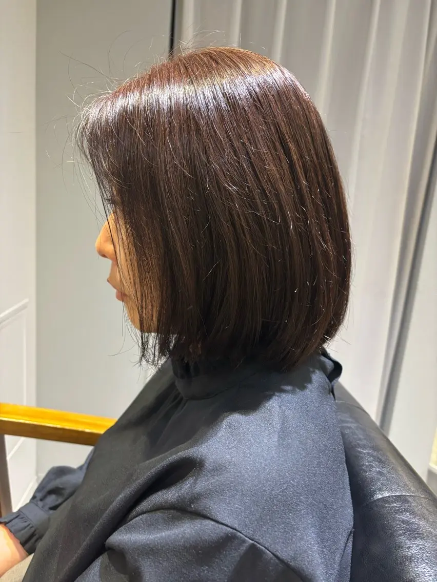 ショート カラー 似合わせ✨ 叶夢のヘアスタイル