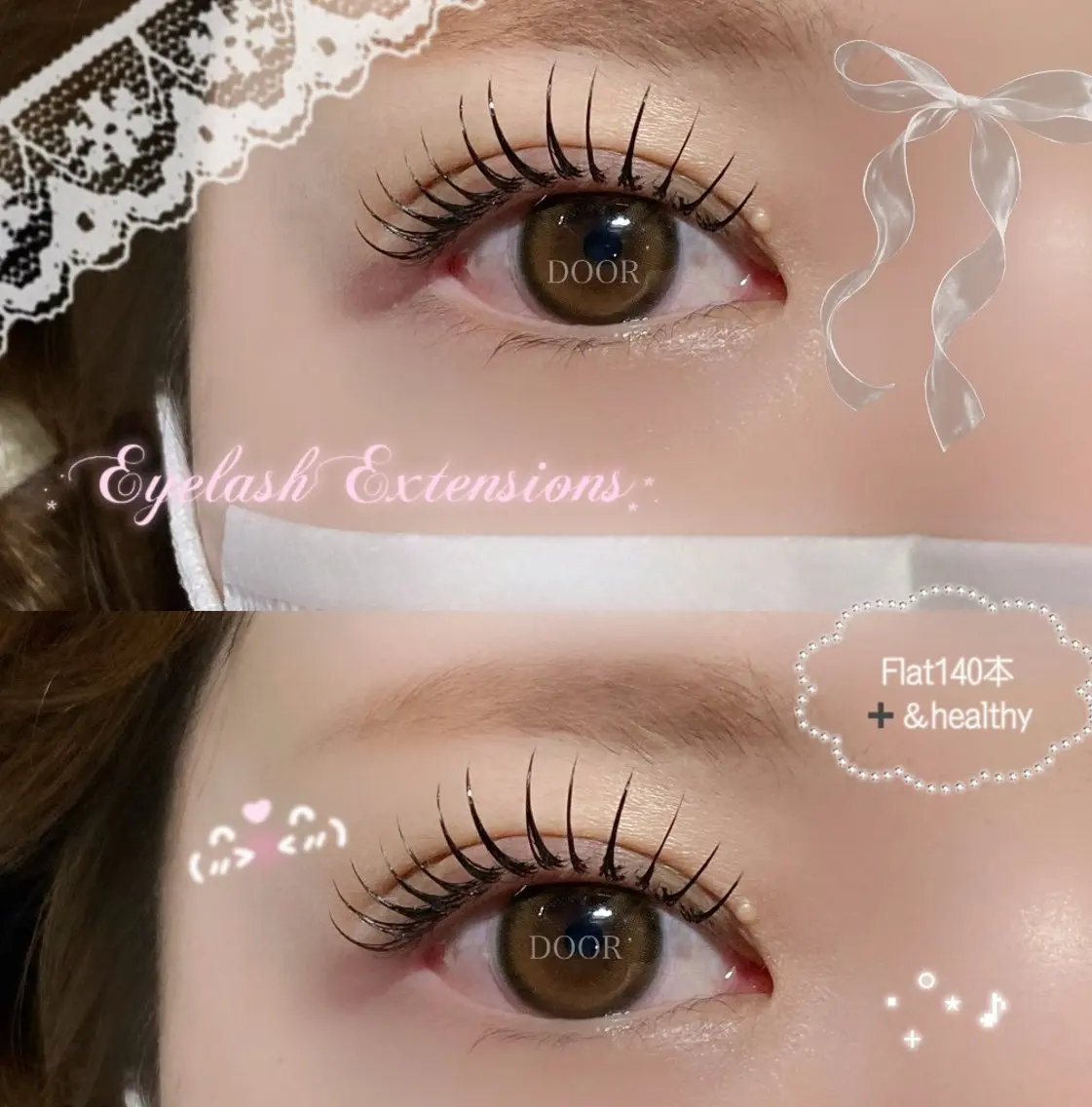 マツエク・マツパ マツエク MIU🎀 新宿のマツエク・マツパデザイン