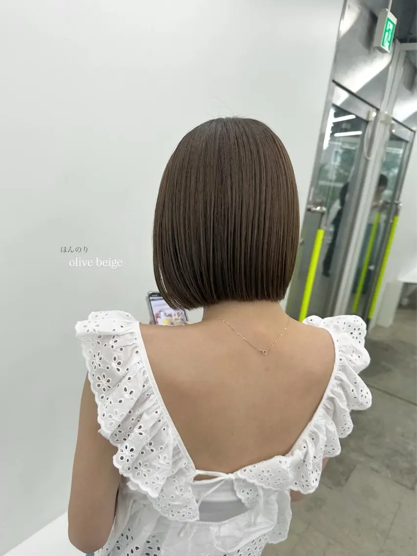 ショート カラー カット ヘアカラー aisa ／札幌／艶カラー🎀のヘアスタイル