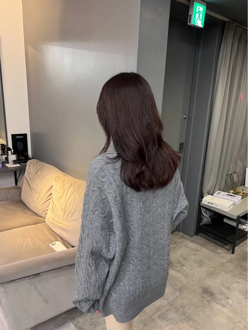 カラー 楠 彩乃のヘアスタイル
