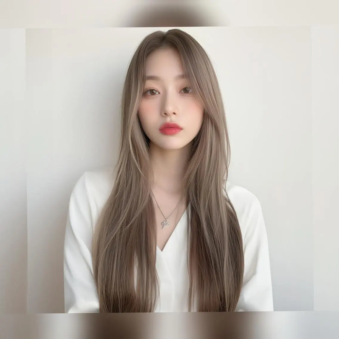 ヘアアレンジ セミロング カラー ヘアセット 韓国ヘアならお任せ♡ 馴染ませ達人👸yuのヘアスタイル