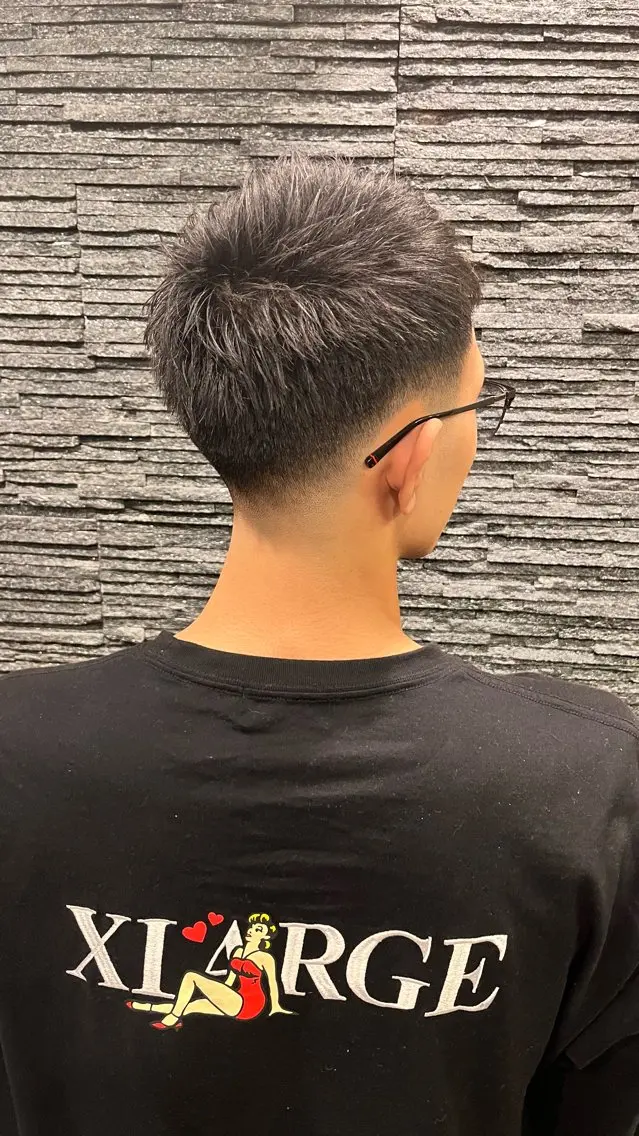 ショート メンズ プレミアムバーバー 目黒店のヘアスタイル
