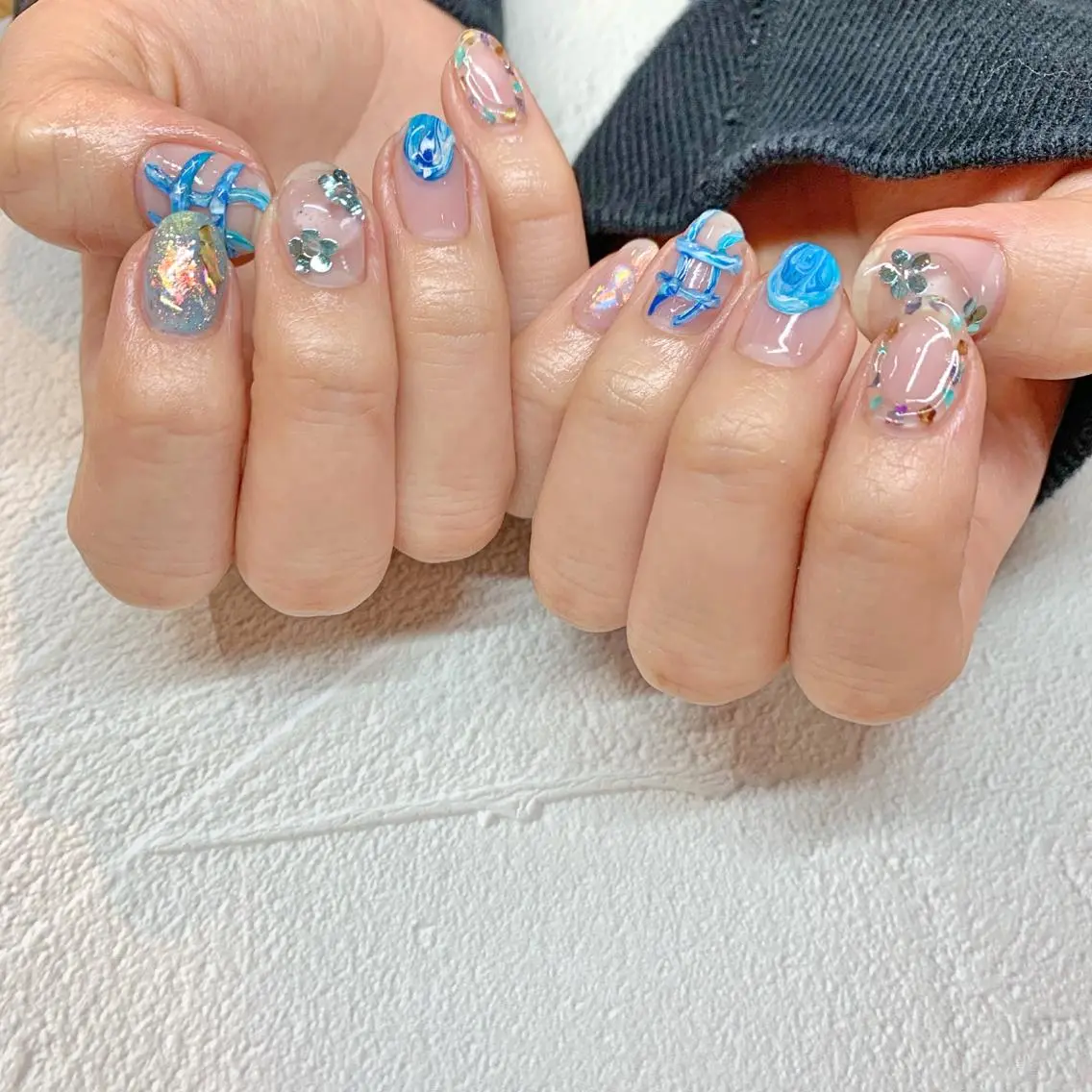 ネイル 持ち込み ハンドネイル glow_ nailのネイルデザイン