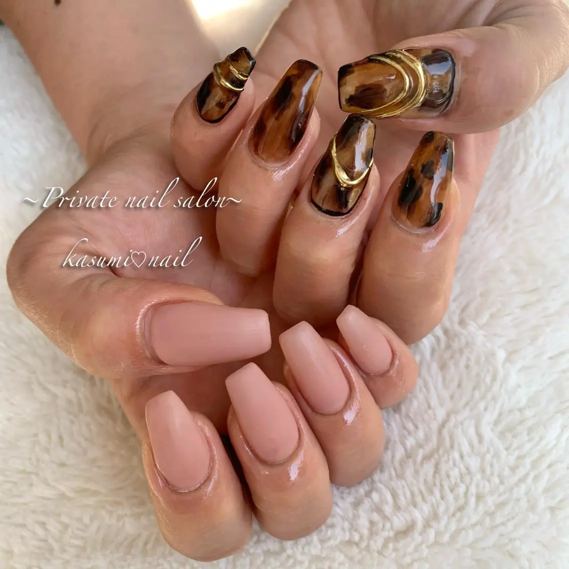 ネイル アートネイル ラメ(グリッター) マグネットネイル ミラーネイル 持ち込み KASUMI♡ Nailのネイルデザイン