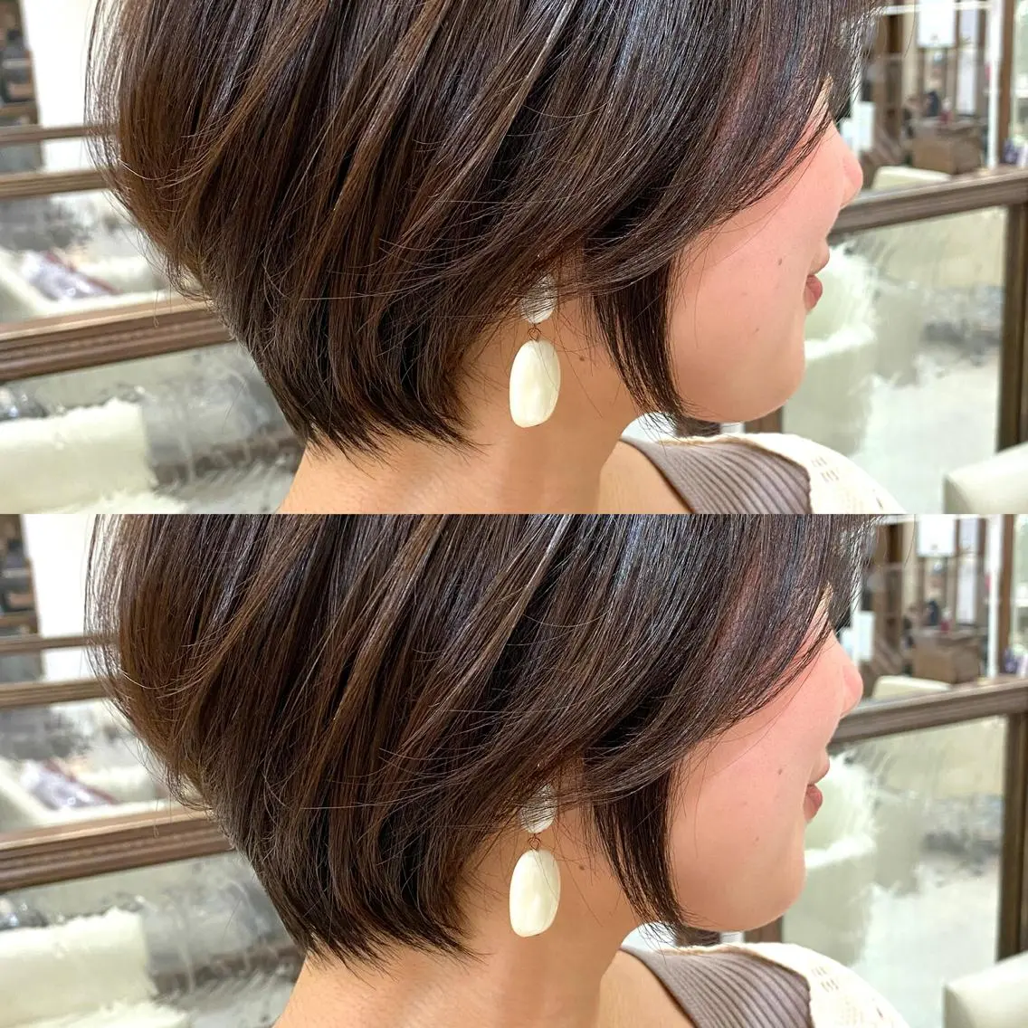 ショート ショートボブ ハンサムショート ボブ くびれヘア ハイライト カット ヘアカラー トリートメント ✨髪質改善・縮毛矯正 専門美容室マーベルのヘアスタイル