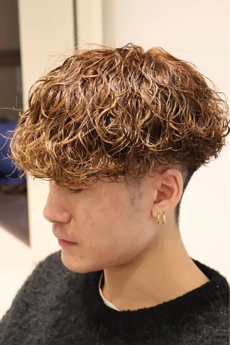 カラー ヘアカラー 西川 颯のヘアスタイル