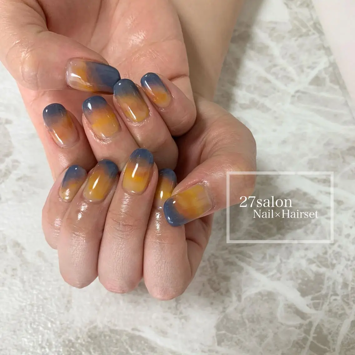 ネイル グラデーション 27salon yuinaのネイルデザイン