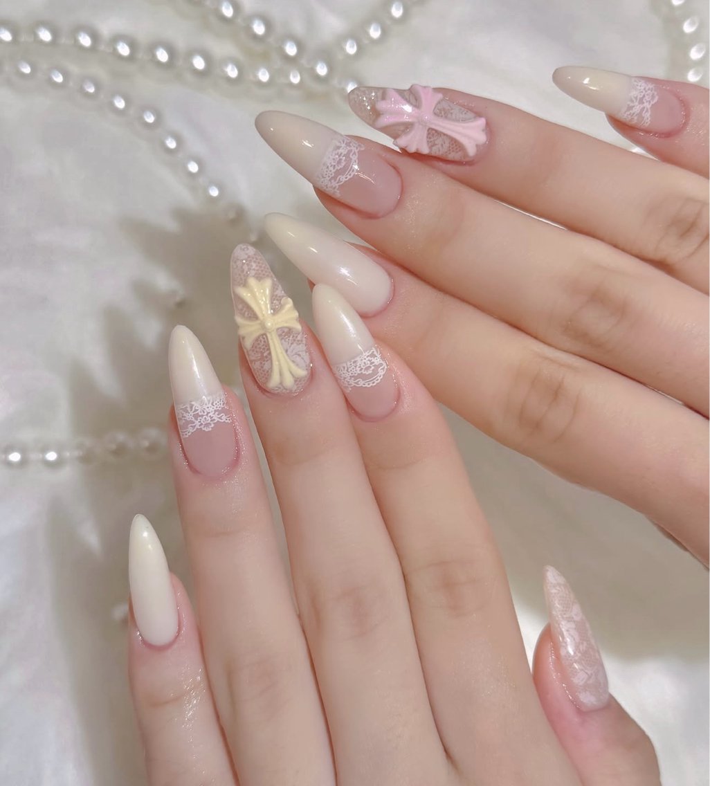 ネイル 長さ出し キラキラネイル 韓国ネイル ロングネイル 持ち込み ハンドネイル MONE PINK  NAILのネイルデザイン