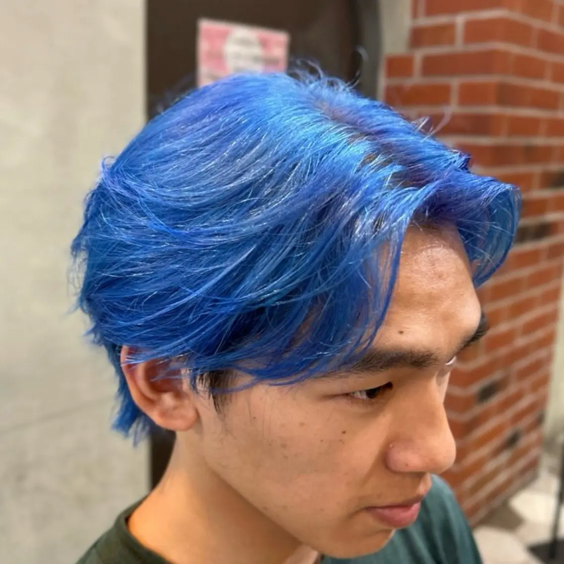 カラー メンズ メンズブリーチ メンズハイトーン ベージュカラー ブリーチ ブロンド ヘアカラー ハイトーン🎨/ パーマ🌀/堀江輝起のヘアスタイル
