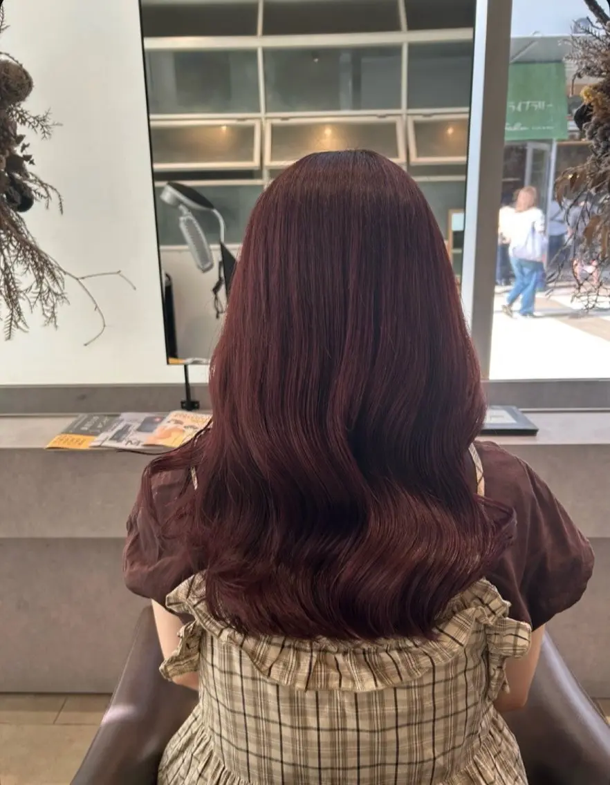 セミロング カット ヘアカラー 🩰Lolonois 森ノ宮Aiko🎀のヘアスタイル
