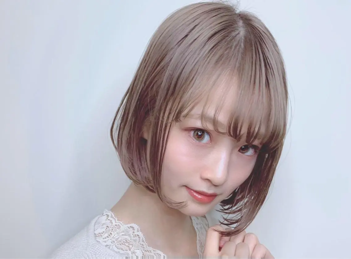 ミディアム カラー パーマ ヘアアレンジ 【公式】amble luxe池袋東口🩷のヘアスタイル