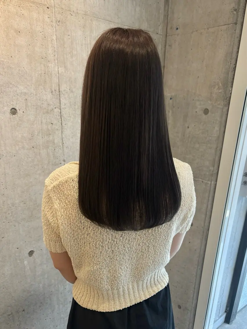 ロング カラー ROCCA hair eje. 千晴のヘアスタイル