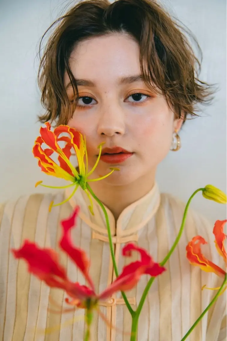 ショート カラー パーマ ショートヘア カット ヘアカラー パーマ トリートメント 酸性縮毛矯正 店長浅野太郎のヘアスタイル