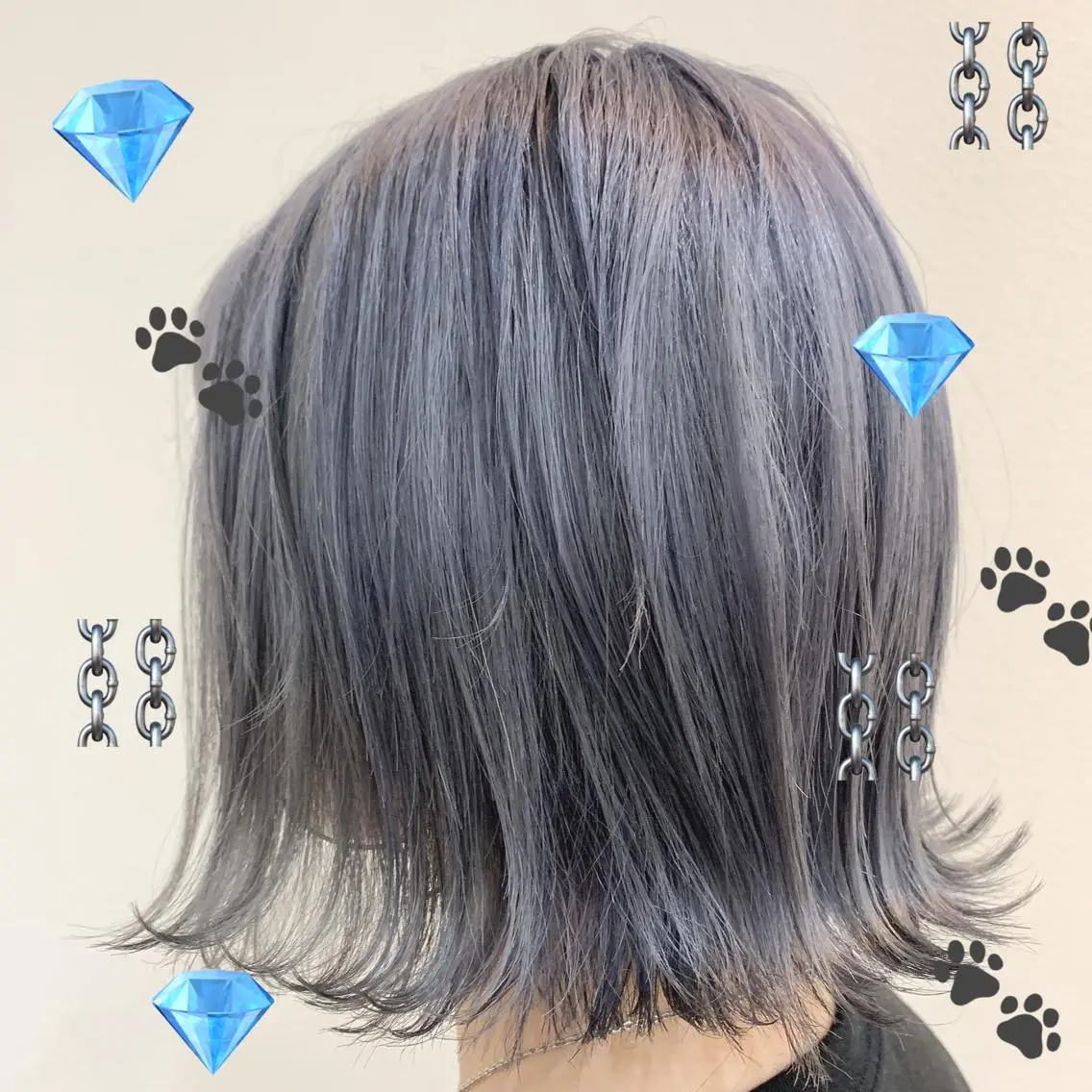 ミディアム カラー カット トリートメント 【髪質改善特化】 艶髪/透明感カラーのヘアスタイル