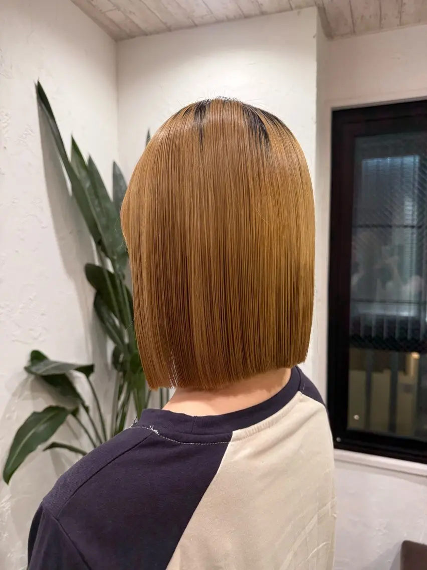 【技術向上モデル】✂️ボブ​〜​ロングの長さ限定！毛先整えるだけでも🙆‍♀️✂️カット（ロング料金無し）丁寧に施術します◎の写真