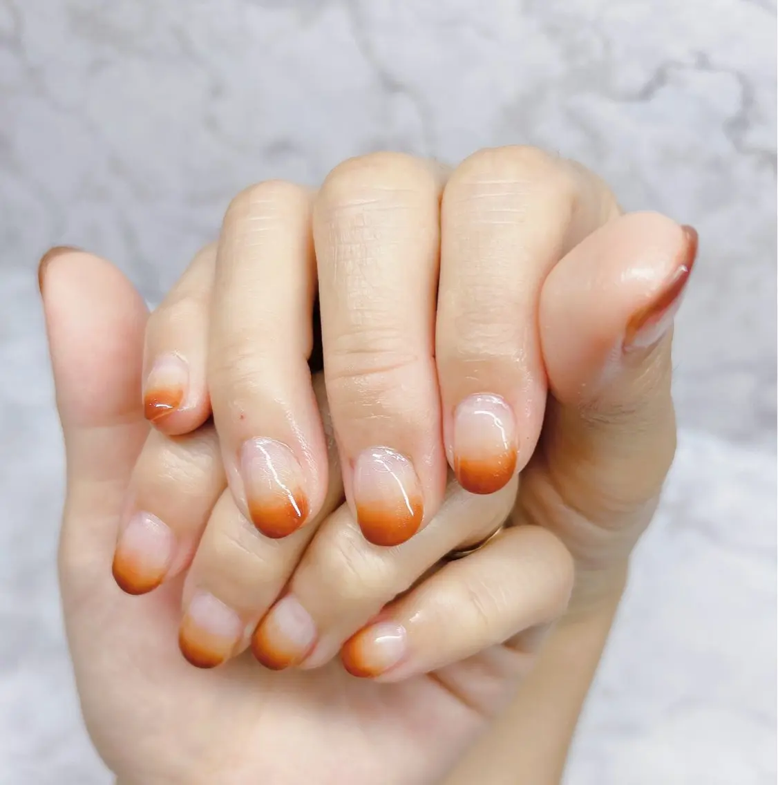 ネイル グラデーション ハンドネイル MYu Beauty Salon YURIのネイルデザイン