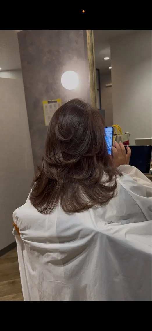 セミロング 阪急箕面徒歩1分 labimani千葉のヘアスタイル