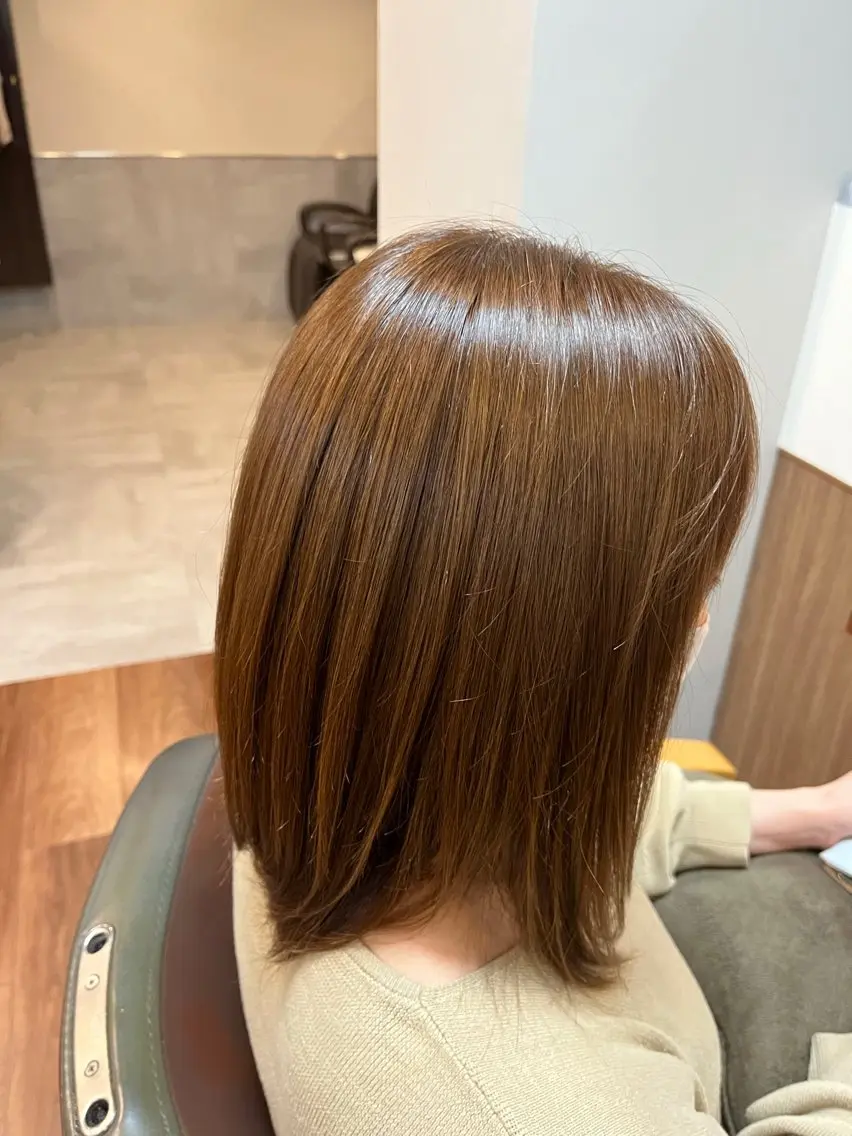 ミディアム トリートメント トリートメント 渡辺 竜太のヘアスタイル