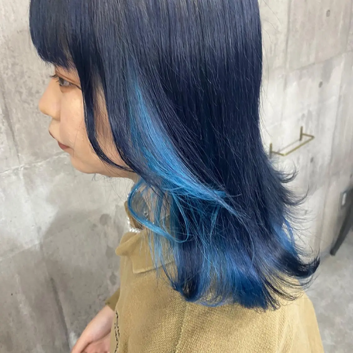 🎀【ケアインナーカラー】 (インナー部分のブリーチ1回と1カラーのセットのメニューです❕)の写真