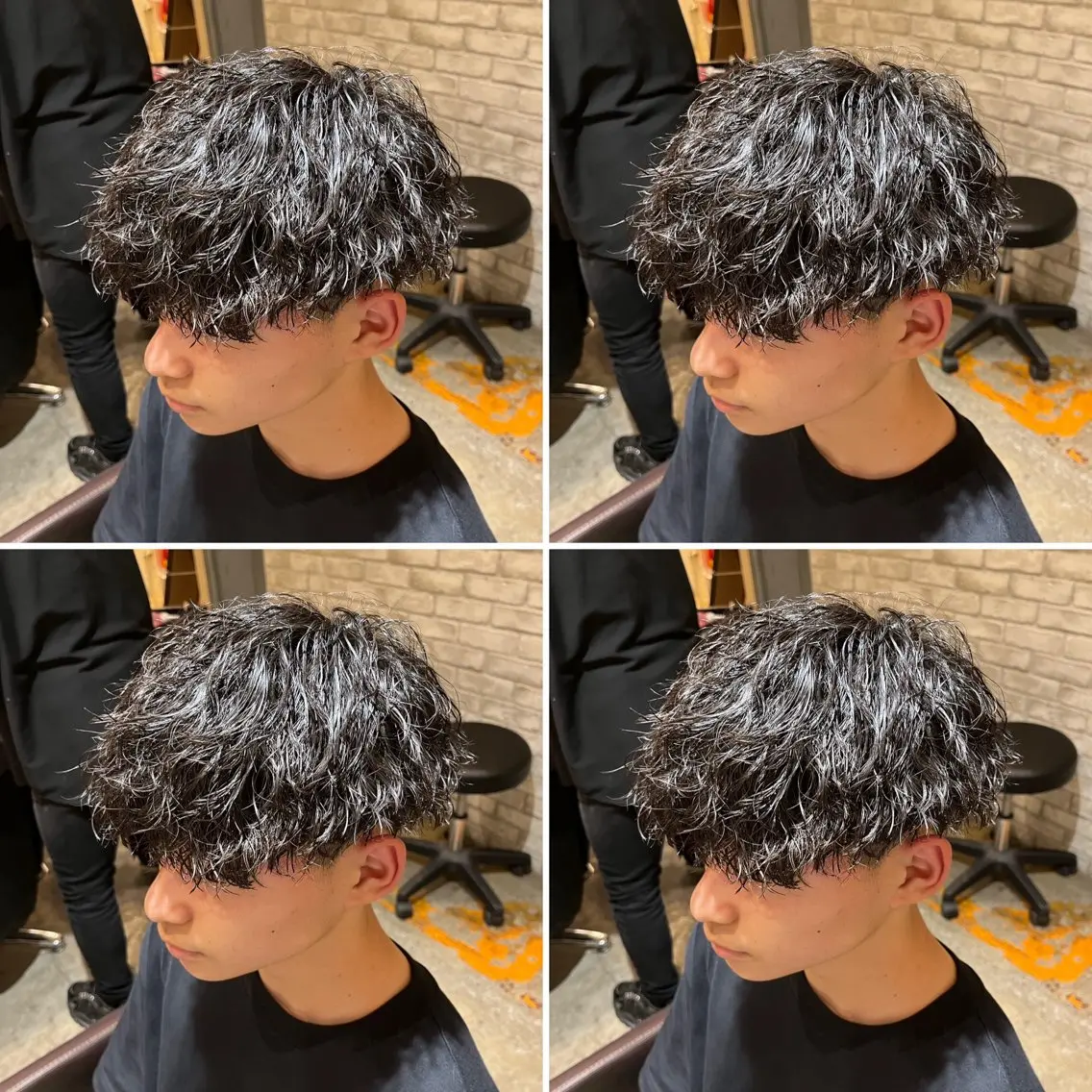パーマ メンズ カット パーマ トリートメント ヘアセット メンズパーマ特化 望月謙二郎のヘアスタイル