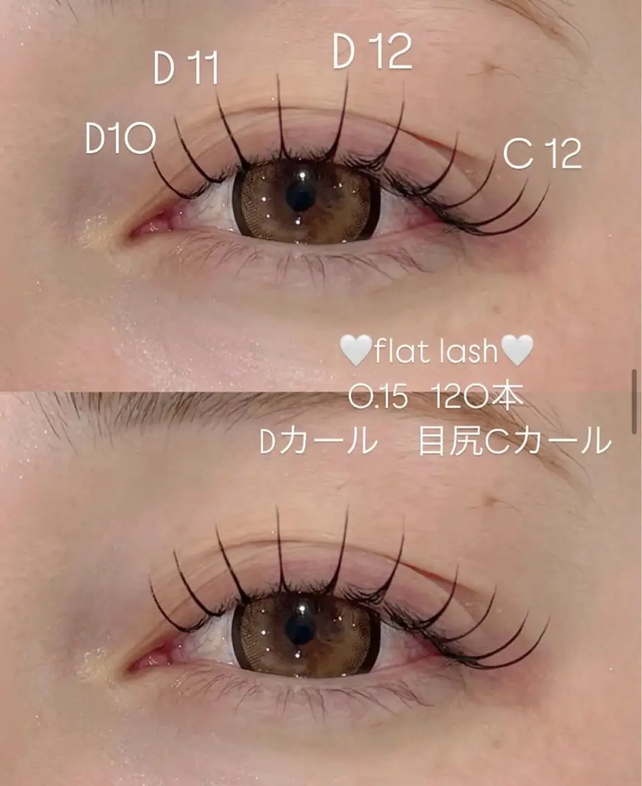 マツエク・マツパ Gemmy eye NAKAMURAのマツエク・マツパデザイン