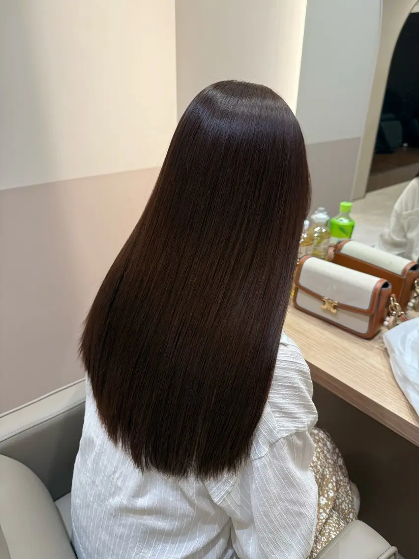 ロング カラー カット ヘアカラー トリートメント 💎髪質改善/艶髪 原孝嘉のヘアスタイル