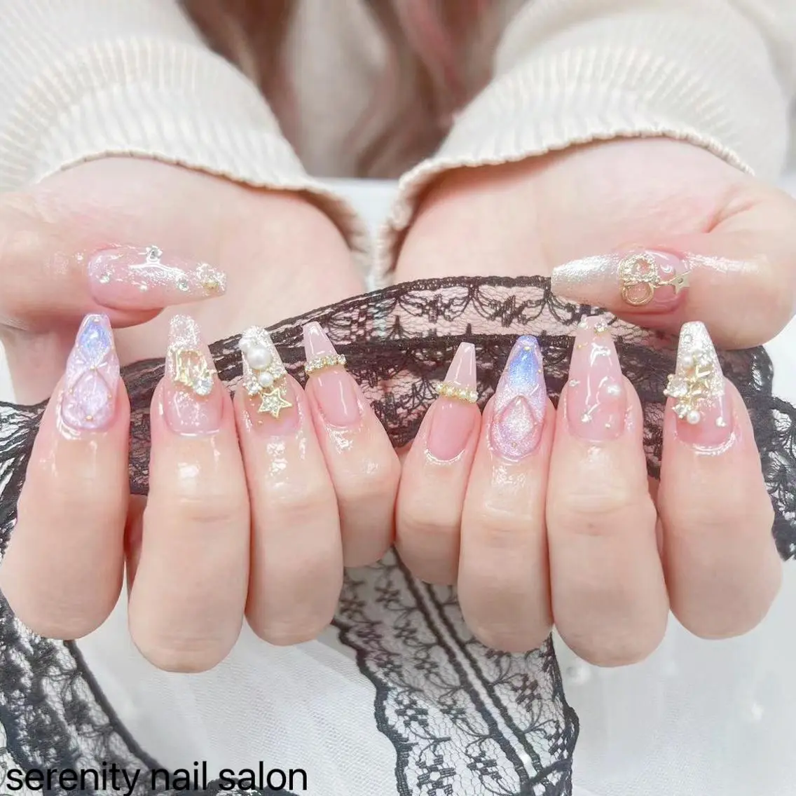 ネイル ハンドネイル ハンドケア ✨Serenity Nail salonのネイルデザイン