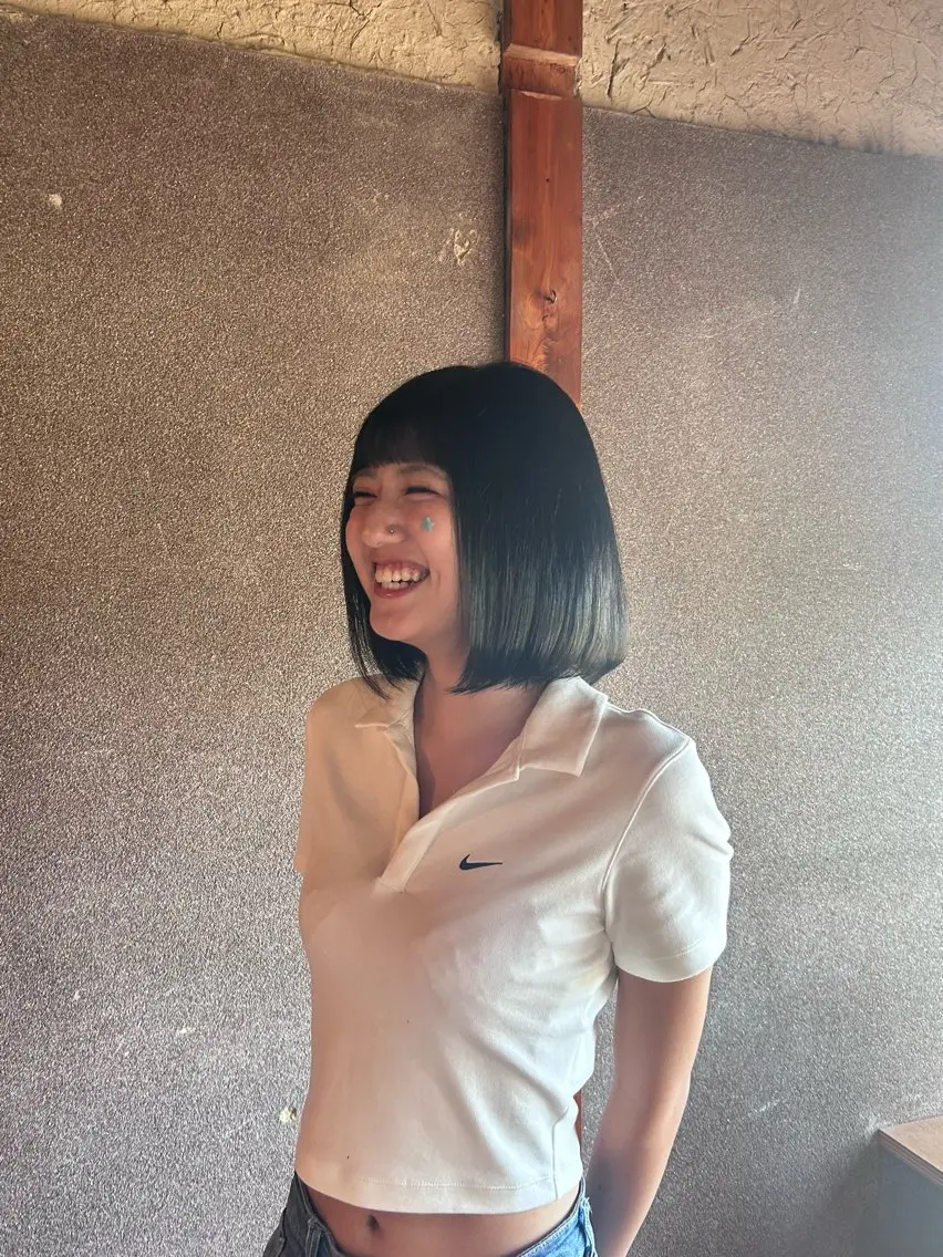 ミディアム はまかわ こころのヘアスタイル