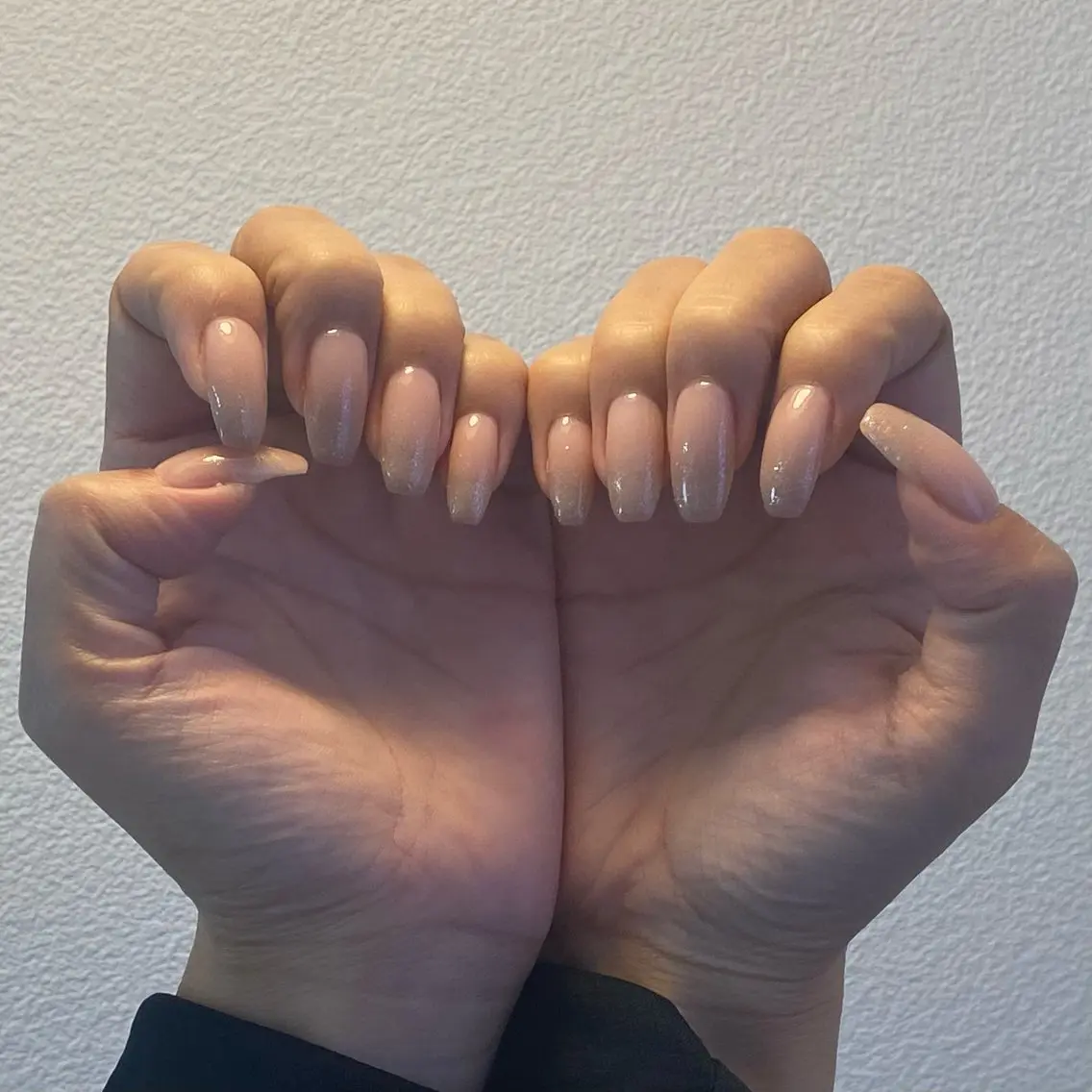 ネイル グラデーション ラメ(グリッター) ラメグラデーション ハンドネイル nail b.ora ネイルボラのネイルデザイン