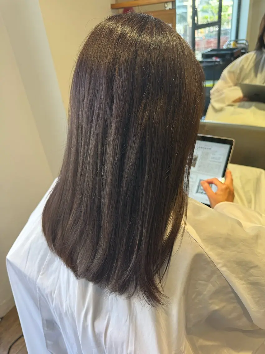 ロング カラー えのはら まおのヘアスタイル