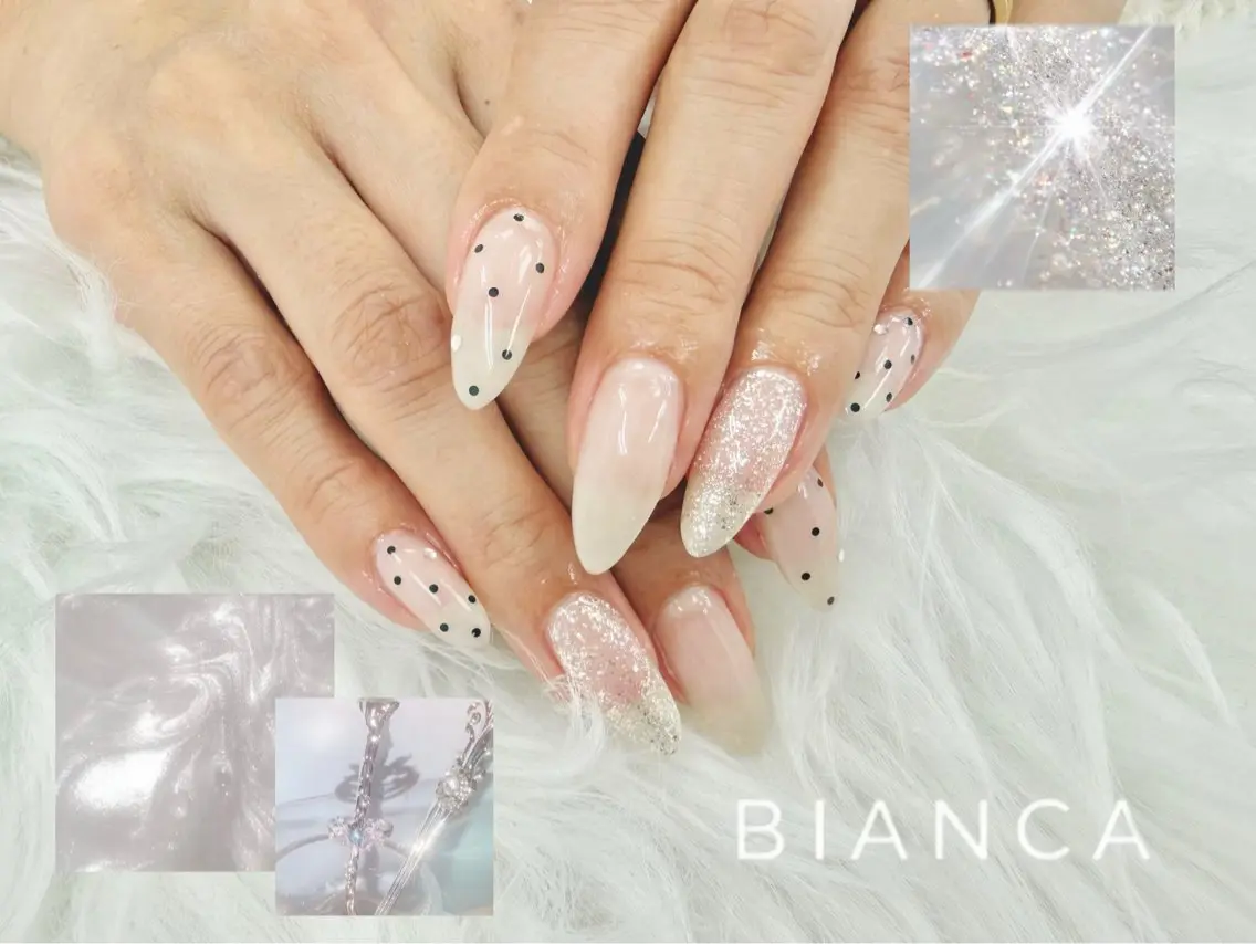 ネイル ハンドネイル Bianca大宮 入江のネイルデザイン
