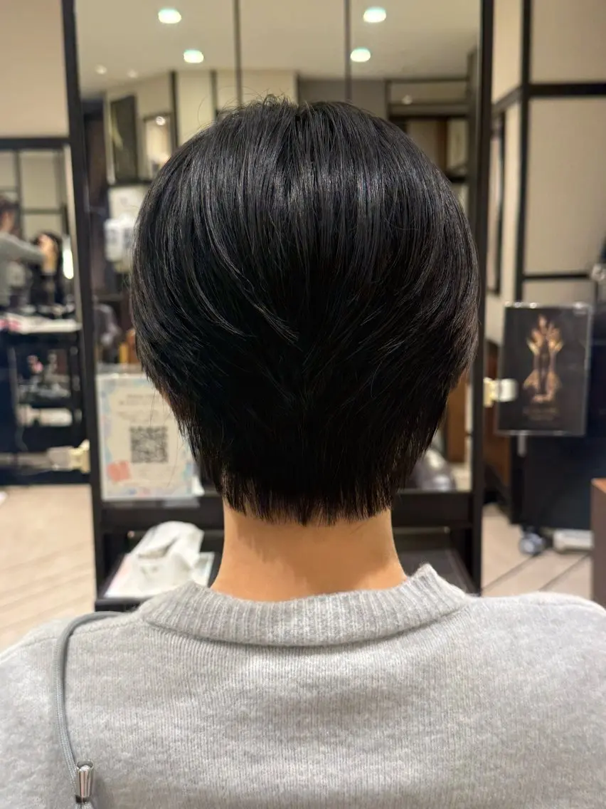 ボブ限定🖤カットカラー0円🖤の写真