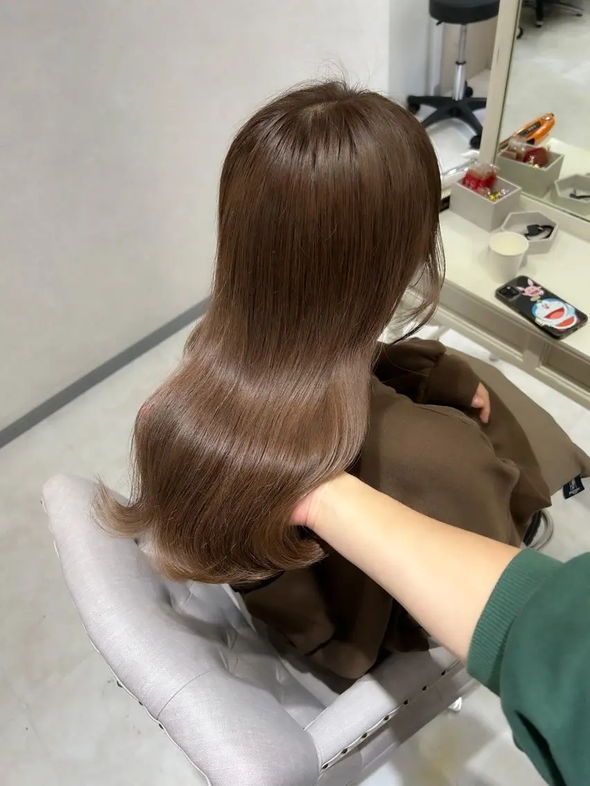 ロング ヘアカラー 髪質改善× ブリーチなしyutoのヘアスタイル