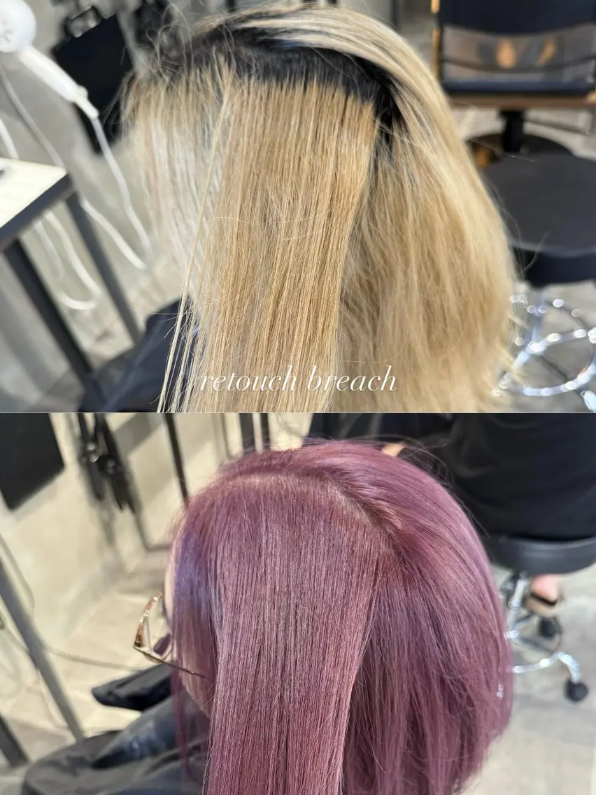 ショート カラー ブリーチ ピンクカラー カット ヘアカラー トリートメント 佐伯 桃のヘアスタイル