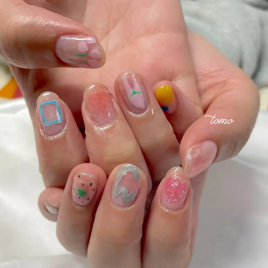 ネイル ハンドネイル nailist TOMOのネイルデザイン