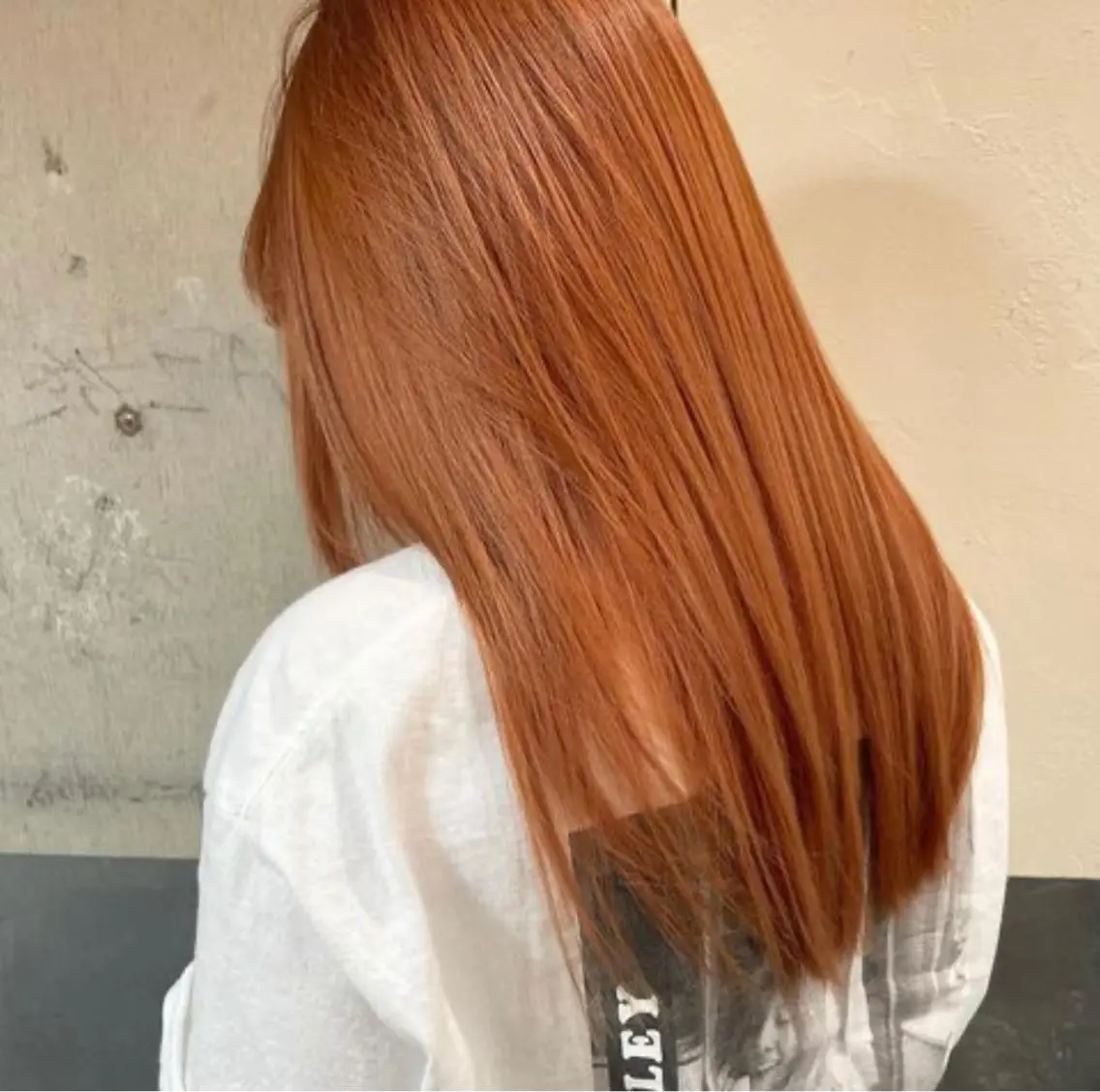 ロング ロング kiyono ⭐︎ダブルカラーのヘアスタイル