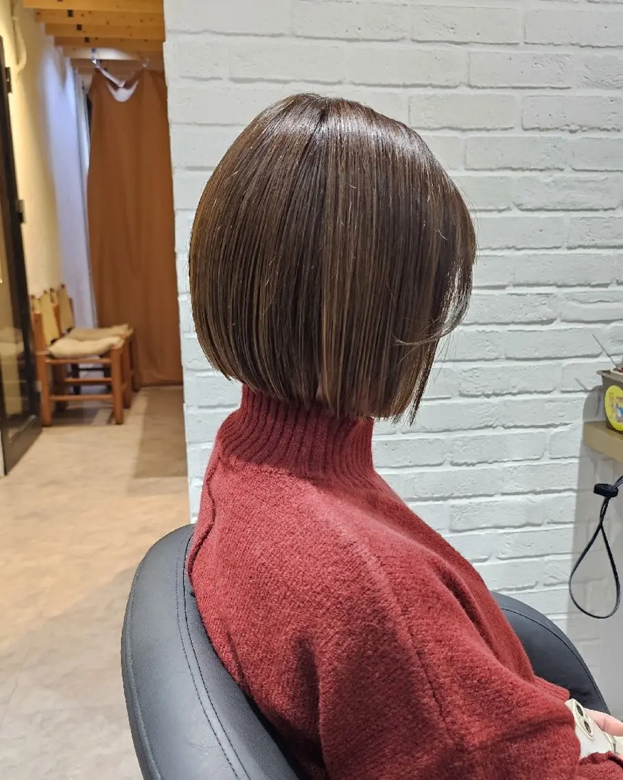 ショート カット ヘアカラー トリートメント Ayu🐾縮毛矯正/ ブリーチ無しカラーのヘアスタイル