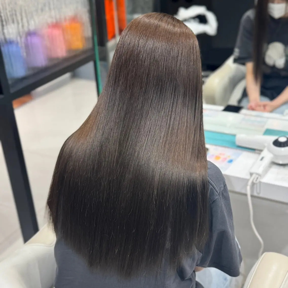 カラー 髪質改善 カット 縮毛矯正 トリートメント Dears 望月のヘアスタイル