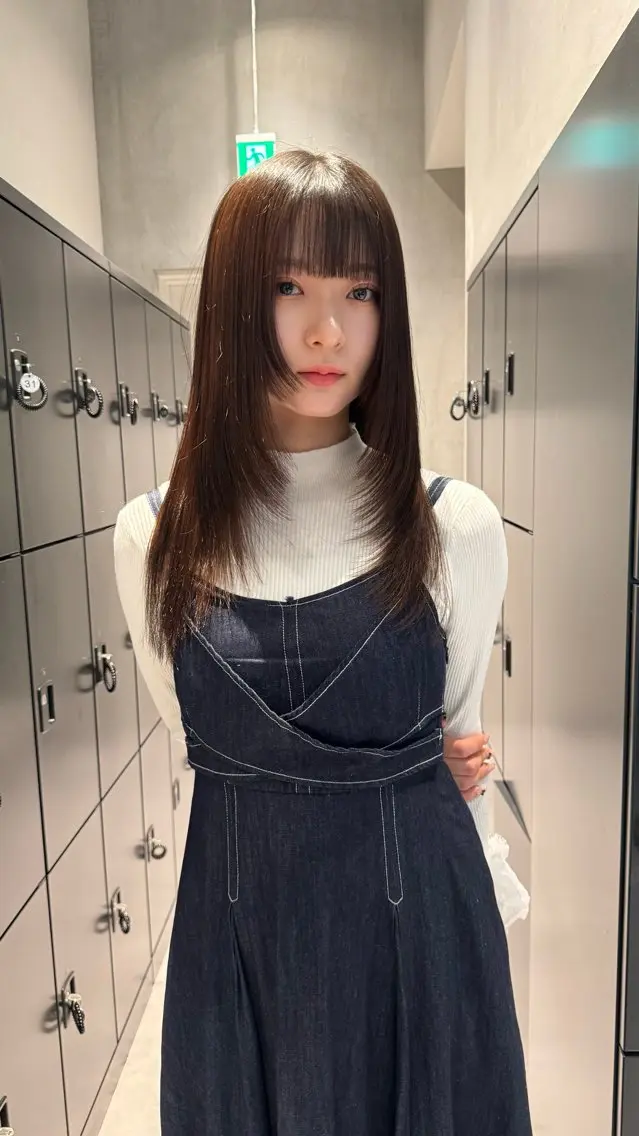 ロング レイヤーカット トリートメント 小田 晃瑛のヘアスタイル